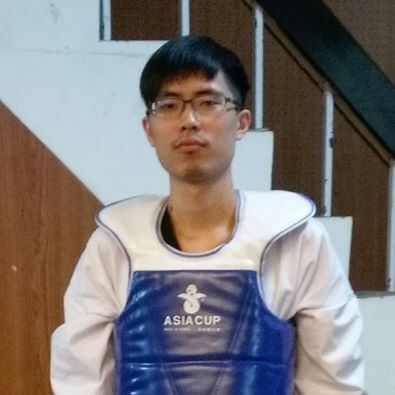 恭賀本系大四林延諭同學獲得跆拳道比賽冠軍!圖片
